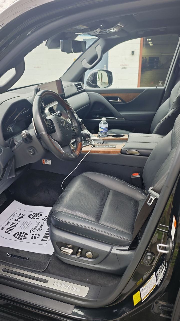 Lexus LX 700 interior after detail